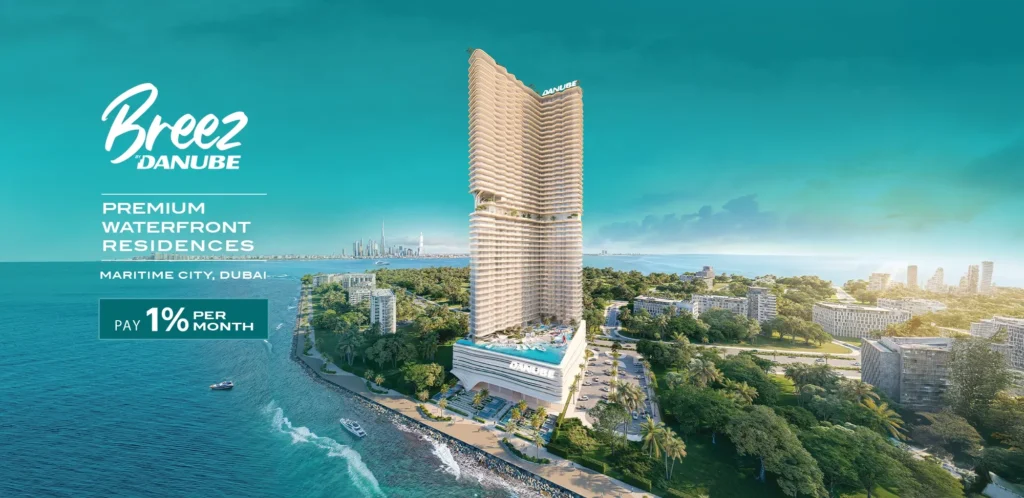 Breez by Danube – Waterfront Residences in Dubai Maritime City